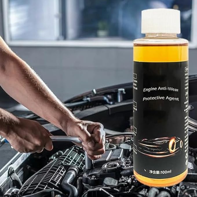 ENGINE ANTI-WEAR PROTECTANT - VEHICLE MOTOR ANTI-SHAKING AGENT - ANTI-FRICTION ENGINE PROTECTANT AGENT FOR AUTOMOTIVE MAINTENANCE 100ML - Image 3